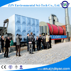 China leading manufacturer of drying machine industrial sludge dryer for various sludge treatment and disposal