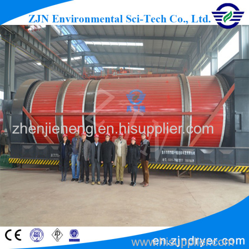 Textile sludge drying equipment rotary drum dryer of high quality sludge dryer
