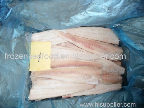 Frozen MSC Pollock fillets skinless PBO chemical free 110-170g 5kg/ctn in bulk