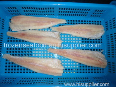 Frozen MSC Pollock fillets skinless PBO chemical free 110-170g 5kg/ctn in bulk