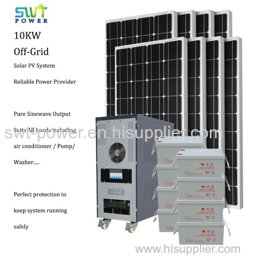 10KW Solar Off-Grid System