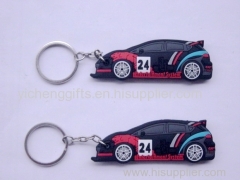 plastic 3D custom PVC rubber keychain