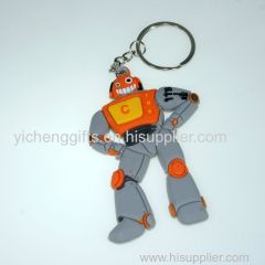 plastic 3D custom PVC rubber keychain