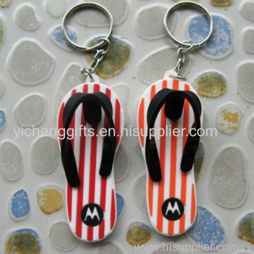 Manufacturer Hot sale 2/3D rubber keychain