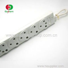 16A 250V 5 outlet South Africa PDU socket power strip