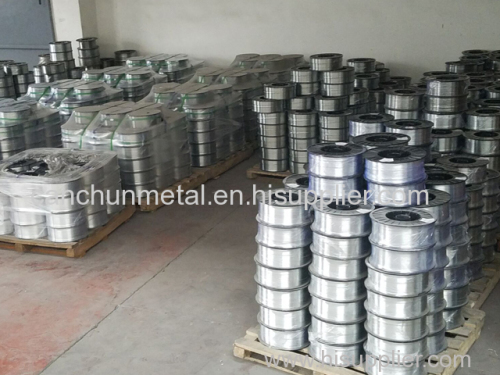 Pure Thermal Spray Zinc Wire 4.76MM Diameter Drum package