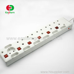 IEC South African power socket 5 Way 3m