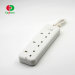 Factory Supply Surge Protection LED Indicator 4 Outlet UK Style USB Power Strip