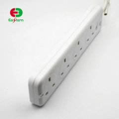 Functional 4 way BS electric extension board power strip with child protect good price