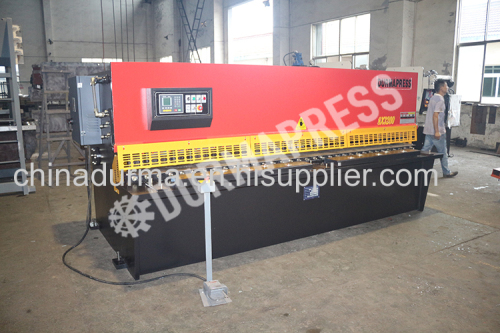 hydraulic stainless steel Shearing machine cut steel sheet Thick 8mm Length 2500mm