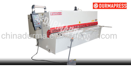 DURMAPRESS High Quality MS8 6mm 8mm 12mm Hydraulic Guillotine Shearing Machine with Germany ELGO P40 NC control System