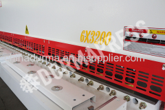 Low price steel plate shear 6mm hydraulic sheet cutter machine