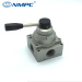 manual air valve pneumatic ceramics 4 Way big flow rate