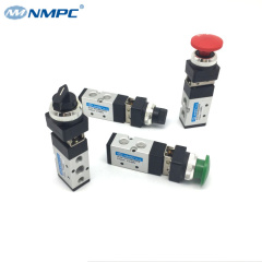 5 way push button mechanical valve