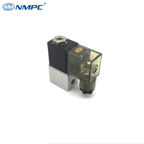 2 position 3 way solenoid valve normally open air compressor 12v