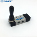 3 position 5 ways directional control centre closed hand lever valve