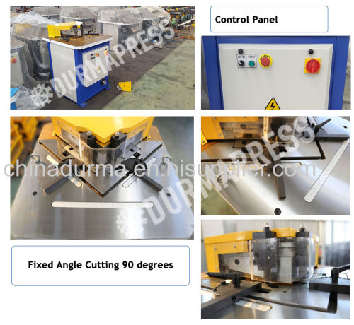 metal sheet corner cutting machine fixed 90 degree