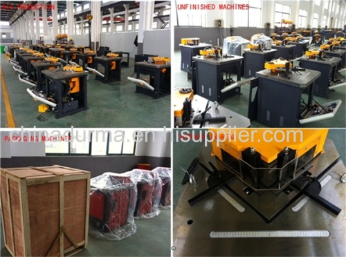 Supply hydraulic angle shearing machine notching machine 