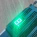 чистый зеленый 0,4 "общий анод однозначный 7-сегментный светодиодный дисплей для бытовой техники