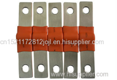 New design laminated braids copper flexible battery connector