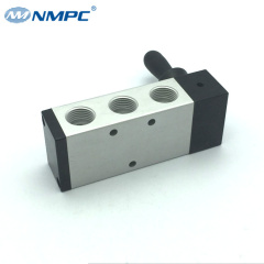 1/2 5 way pneumatic hand control valve