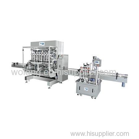 FULL AUTOMATIC COSMETIC LIQUID DETERGENT FILLING MACHINE