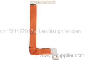 High voltage flexible tinned copper busbar connectors