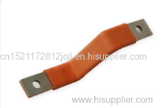 High voltage flexible tinned copper busbar connectors