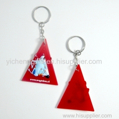 plastic 3D custom PVC rubber keychain