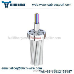 Single Mode Ground Wire OPGW Fiber Optic Cable