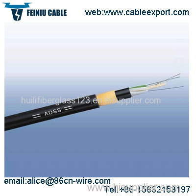 All Dielectric Self Supporting Optical Fiber Cables ADSS Cable