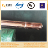 copper weld threaded ground rod