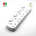 4 way switched power strip with fuse