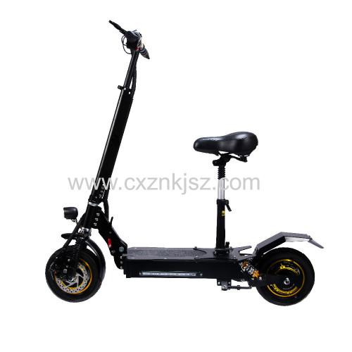 10 Inch Electric Scooter Off-road C Suspension Double Drive Oil Brake