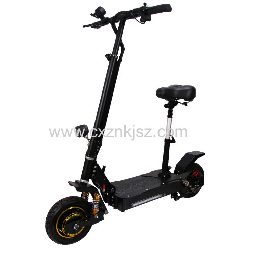 10 Inch Electric Scooter Off-road C Suspension Double Drive Oil Brake