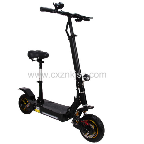 10 Inch Electric Scooter Off-road C Suspension Double Drive Oil Brake