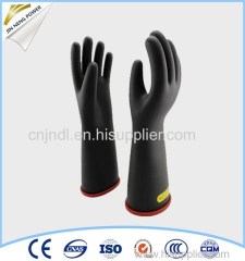 25kv electrical insulated High Voltage shock proof gloves