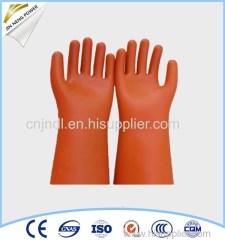 25kv electrical insulated High Voltage shock proof gloves