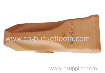 Komatsu PC1250 21N-72-14290RC sand-casting bucket tooth rock chisel style