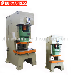 C frame JH21 series 80T pneumatic power press machine with Estun controller