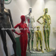 Special Chrome female red mannequin