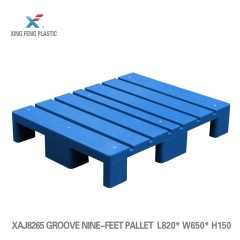 Good quality printing 4-way groove 9 feet plastic pallet