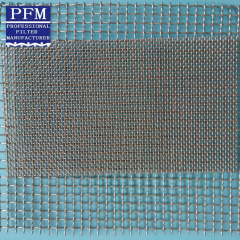 ss crimped wire mesh screen