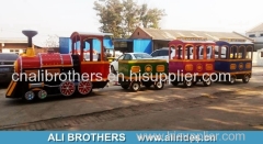 18 Persons Shopping Mall Electric Trackless Train for Sale