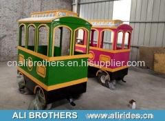 18 Persons Shopping Mall Electric Trackless Train for Sale