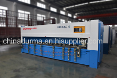 High precision metal sheet 4m v cutting machine