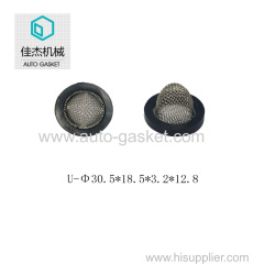 Jiajie rubber wrapping filter mesh gasket