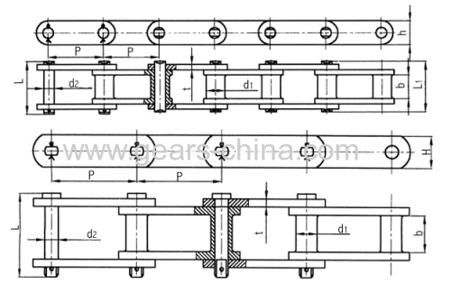 china supplier C132 chain