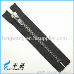 Low price high quality fancy metal zippers wholesale