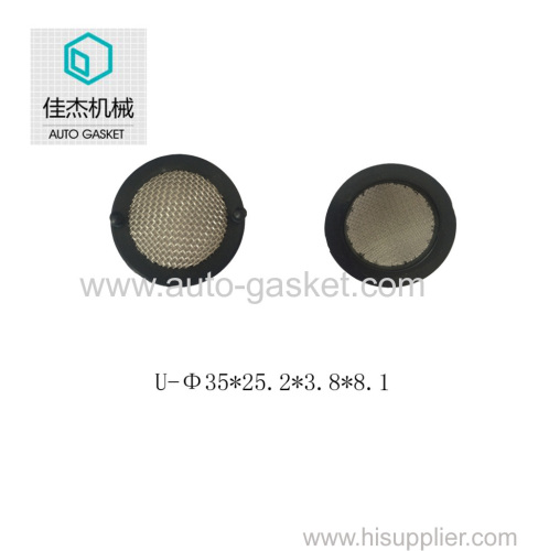 rubber&plastic filter mesh gasket on water cleaning machine